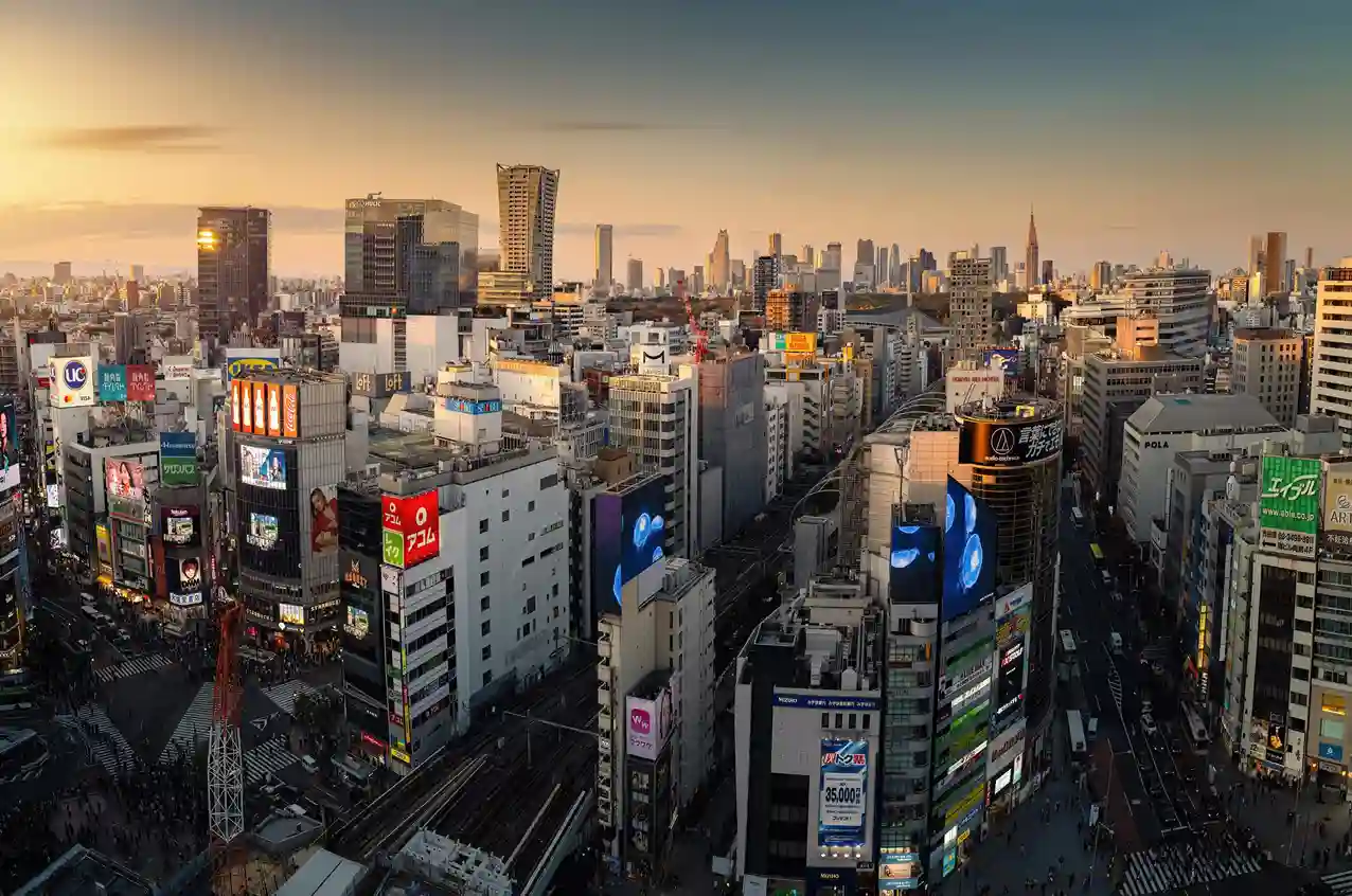 Shibuya Sky Tokyo Panorama Kota Modern Jepang dari Ketinggian